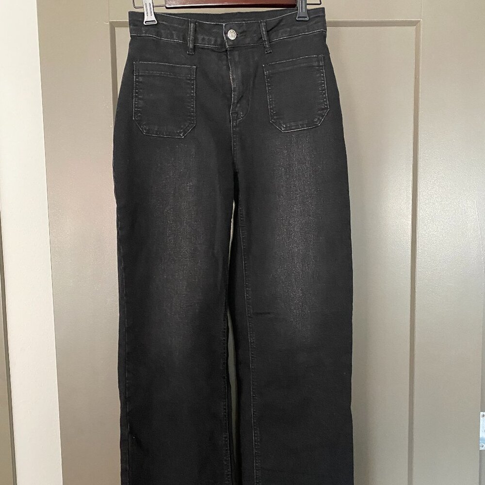 Astylish Women's Wide Leg Jeans High Waisted Sz 6